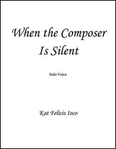 When the Composer Is Silent Vocal Solo & Collections sheet music cover